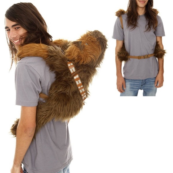 Disney Chewbacca Backpack Plush